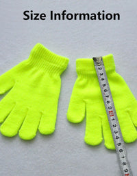 For 6-10 Years Old Kids Boys Girls Winter Cold and Warm Gloves Children Gloves
