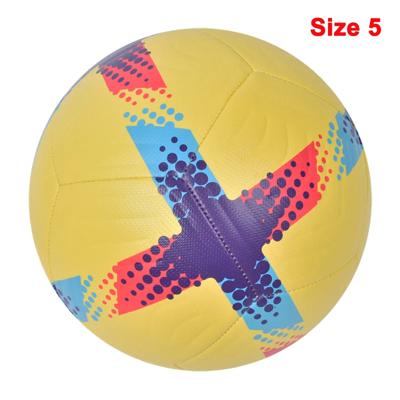 Standard Size 5 Soccer Balls Team Match Group Training PU High Quality Footballs Outdoor Football For Men Women futbol futebol