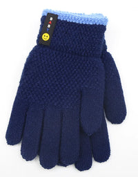 6-10 Years Old New Fashion Kids Thick Knitted Gloves Warm Winter Gloves Children Stretch Mittens Boy Girl Infant Accessories
