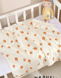 80x80cm Baby Receive Blanket for Newborn Cotton Muslin Swaddle Blanket Bedding Infant Bath Towel Baby Items Mother Kids
