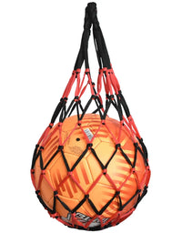 Net Soccer Volleyball Drawstring Ball Storage Bag Youth Football Self Trainer Nylon Bold Storage Bag Football Accessories
