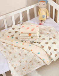 80x80cm Baby Receive Blanket for Newborn Cotton Muslin Swaddle Blanket Bedding Infant Bath Towel Baby Items Mother Kids
