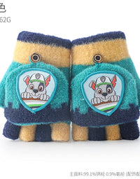 Genuine Paw Patrol Winter KIDS Glove Chase Marshall Skye Everest Rubble Zuma Rocky Girl Boy Outdoor Mittens Children Gift 2-10T
