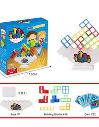 Puzzles Tetra Tower Fun Balance Stacking Building Board Game for Kids Adults Friends Team Dorm Family Game Night Partie Gifts
