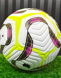 Premium Faux Leather Soccer Ball - Size 5, Seamless Design For Enhanced Performance & Durability, Ideal For Adults' Matches
