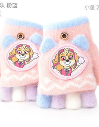 Genuine Paw Patrol Winter KIDS Glove Chase Marshall Skye Everest Rubble Zuma Rocky Girl Boy Outdoor Mittens Children Gift 2-10T
