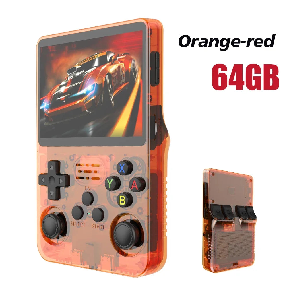 R36S Retro Video Game Console Linux System 3.5 Inch IPS Screen Portable Pocket Player 64GB 128G Games best Kids gifts