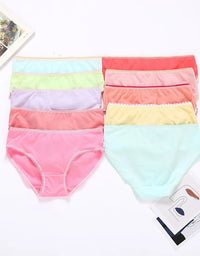 24pcs/Lot Cotton Girls Briefs Children's Underwear Triangle  Panties Kids Underpants 2-12Years
