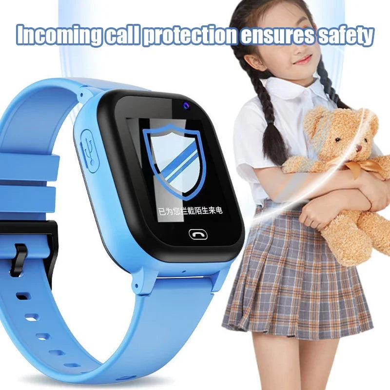 Kids 4G Smart Watch SOS GPS Location Sim Card Call Child SmartWatch Camera Waterproof Watch For Boys Girls Present