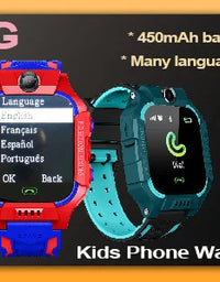 LT21 4G Smart Watch Kids GPS WIFI Video Call SOS IP67 Waterproof Child Smartwatch Camera Monitor Tracker Location Phone Watch
