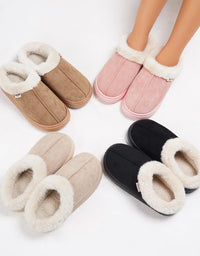 Kidmi Winter Women Shoes Casual House Shoes For Men 2024 Outdoor Warm Cotton Shoes For Women Indoor Plush Padded Slippers Female
