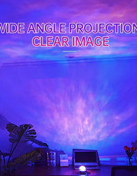 LED NightLights Galaxy Projector Remote Control 5V USB Rechargeable Starry Sky Lamp DMX Sound Active 7 Modes for Kids Room Decor
