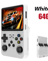 R36S Retro Video Game Console Linux System 3.5 Inch IPS Screen Portable Pocket Player 64GB 128G Games best Kids gifts
