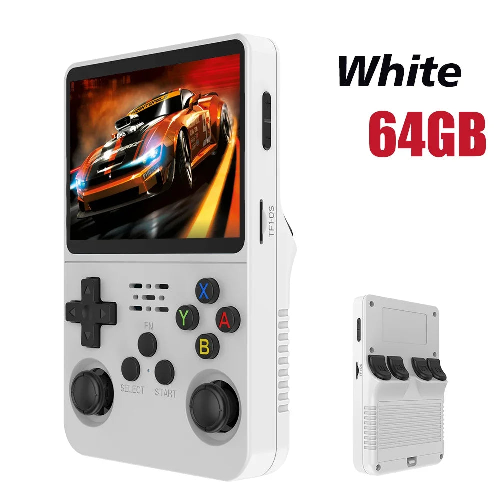 R36S Retro Video Game Console Linux System 3.5 Inch IPS Screen Portable Pocket Player 64GB 128G Games best Kids gifts