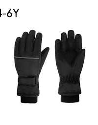 High Quality Kids Ski Gloves Winter Snowboard Snow Children Glove for Boys Girl Waterproof Thicken Mittens Keep Finger Warm 2023
