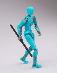 Multi-Jointed Movable Shapeshift Robot 2.0 3D Printed Mannequin Dummy 13 Action Figures Toys Kids Adults Parent-children Games
