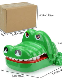 Crocodile Teeth Toys For Kids Alligator Biting Finger Dentist Games. Funny For Party And Children Game Of Luck Pranks Kids Toys
