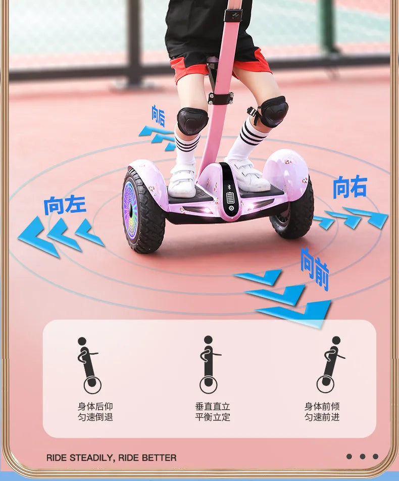 Hoverboard Leg Control Balance, Two-Wheel, Intelligent Electric Self Balance Scooter