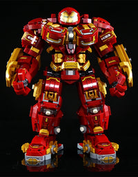 New 2000+Pcs Marvel Toys Building Blocks Avengers Iron Man Superheroes Bricks Model Hulk Buster Mecha Gifts for Boys Adult Kids
