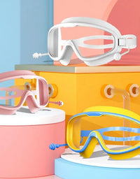 Goggles for Kids Toddler 3-15, Anti Fog No Leak Clear Swim Goggles for Boys Girls Pool Beach Swimming Goggles
