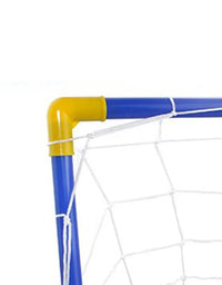 Folding Mini Football Soccer Ball Plastic Removable Goal Post Net Set High-strength Kids Indoor Outdoor Child Birthday Gift
