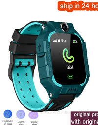 Smart Watch Kids LBS Baby Phone 2G Watch Camera SOS PK Q02 Q12 Q15 Children Smartwatch Android Ios for Boys Girls Gifts
