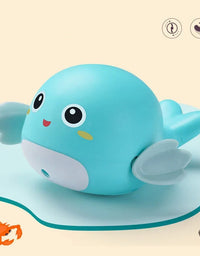 Baby Bath Toys Kids Swimming Clockwork Dolls Play Water Fun Bathing Cute Funny Children Bathroom Shower Bathtub Animals Toy
