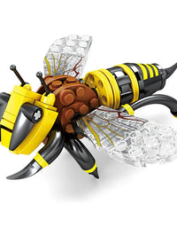 City Creativity Animal Insect Bees Dragonflies Ants Mantis Ladybugs Snails Model Building Blocks Bricks Toys For Gift
