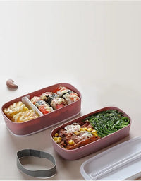 Japanese-style Heated Portable Lunch Box For Kids Food Storage Container Lunch Keep Fresh Box Children Kids Breakfast Boxes
