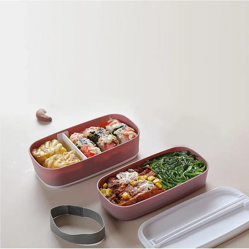 Japanese-style Heated Portable Lunch Box For Kids Food Storage Container Lunch Keep Fresh Box Children Kids Breakfast Boxes