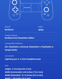 Sony PlayStation Backbone One Mobile Gaming Controller for iPhone
