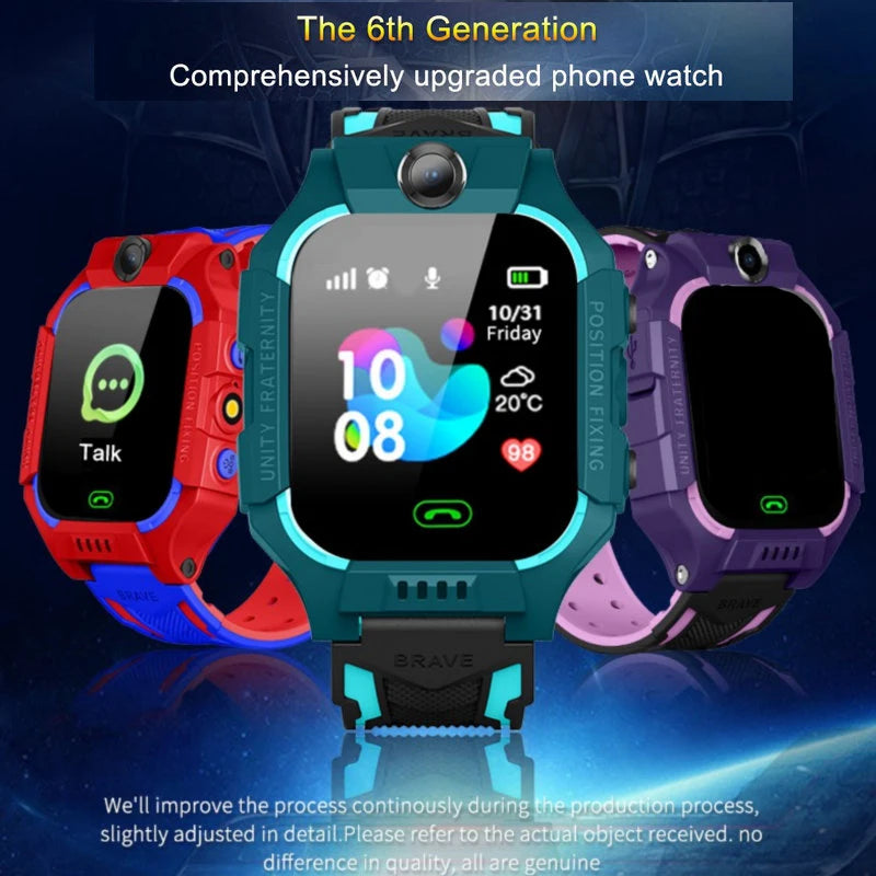 Smart Watch Kids LBS Baby Phone 2G Watch Camera SOS PK Q02 Q12 Q15 Children Smartwatch Android Ios for Boys Girls Gifts