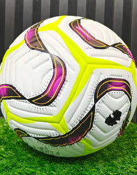 Premium Faux Leather Soccer Ball - Size 5, Seamless Design For Enhanced Performance & Durability, Ideal For Adults' Matches
