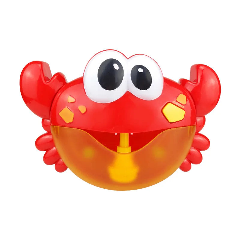 Bubble Crabs Baby Bath Toy Funny Toddler Bath Bubble Maker Pool Swimming Bathtub Soap Machine Bathroom Toys for Children Kids