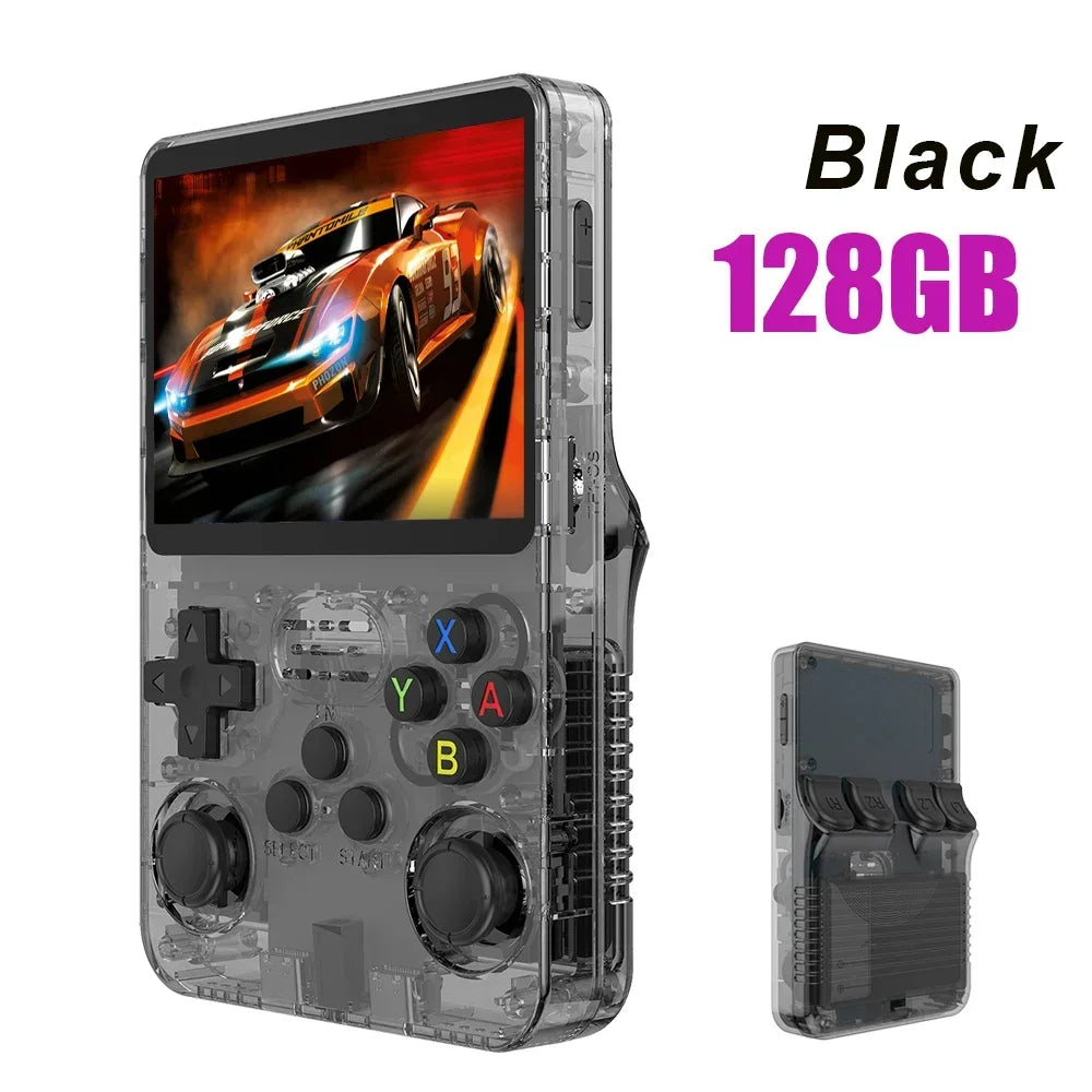 R36S Retro Video Game Console Linux System 3.5 Inch IPS Screen Portable Pocket Player 64GB 128G Games best Kids gifts