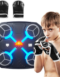 New Design Bluetooth Smart Punching Target Music Boxing Machine Sport Toys for Kids Home Punching Bag
