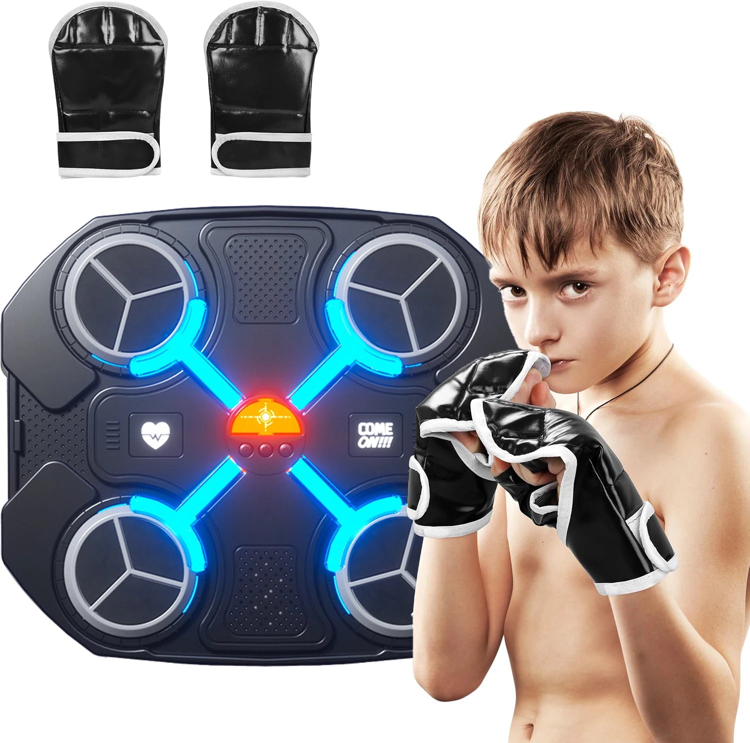 New Design Bluetooth Smart Punching Target Music Boxing Machine Sport Toys for Kids Home Punching Bag