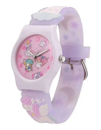 New Sanrio Silicone Watch Kawaii Cartoon Cinnamoroll Hello Kitty Melody Kuromi Quartz Watches Cute Anime Birthday Gifts for Kids
