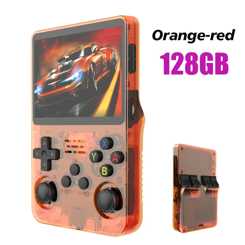 R36S Retro Video Game Console Linux System 3.5 Inch IPS Screen Portable Pocket Player 64GB 128G Games best Kids gifts