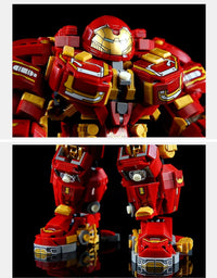 New 2000+Pcs Marvel Toys Building Blocks Avengers Iron Man Superheroes Bricks Model Hulk Buster Mecha Gifts for Boys Adult Kids
