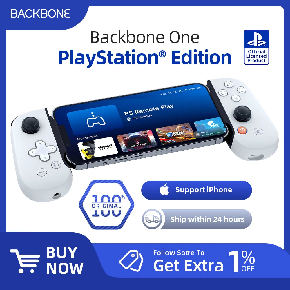 Sony PlayStation Backbone One Mobile Gaming Controller for iPhone