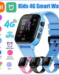 Kids 4G Smart Watch SOS GPS Location Sim Card Call Child SmartWatch Camera Waterproof Watch For Boys Girls Present
