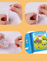 Kids Magic Water Drawing Books Coloring Books Painting Toys for Kids Birthday Christmas New Year Gift for Boys and Girls
