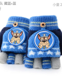 Genuine Paw Patrol Winter KIDS Glove Chase Marshall Skye Everest Rubble Zuma Rocky Girl Boy Outdoor Mittens Children Gift 2-10T
