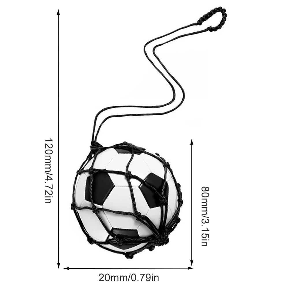 Soccer Return Trainer Net Fits Ball Size 3 4 5 Soccer Training Aids Soccer Ball Net Kicker for Youth Adults Training Equipment