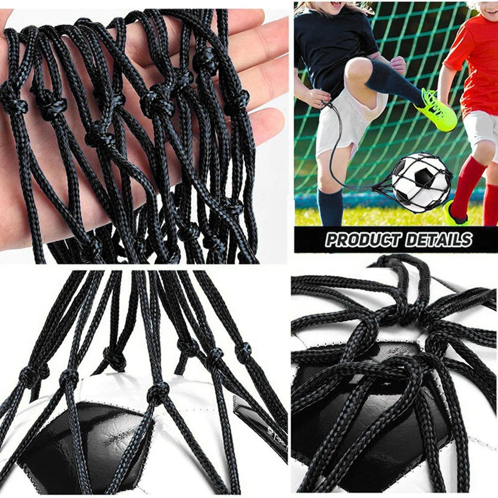 Soccer Return Trainer Net Fits Ball Size 3 4 5 Soccer Training Aids Soccer Ball Net Kicker for Youth Adults Training Equipment