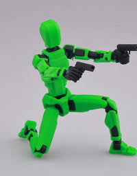 Multi-Jointed Movable Shapeshift Robot 2.0 3D Printed Mannequin Dummy 13 Action Figures Toys Kids Adults Parent-children Games
