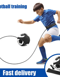 Football Training Belt Soccer Ball Kicking Belt for Adult Kids Football Trainer Mat Football Training Equipment
