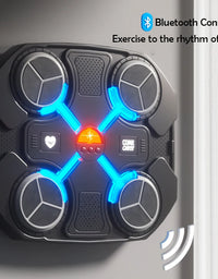 New Design Bluetooth Smart Punching Target Music Boxing Machine Sport Toys for Kids Home Punching Bag
