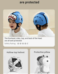 Mambobaby Safe Anti-Shock Baby Helmet Toddler Head Protector Headgear for Infant Learn Crawl, Walk Prevent Injury from Bump Fall
